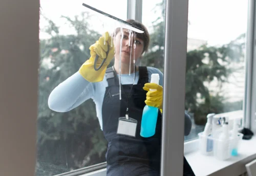 Nettoyage de vitres intérieures et extérieures à Pallud